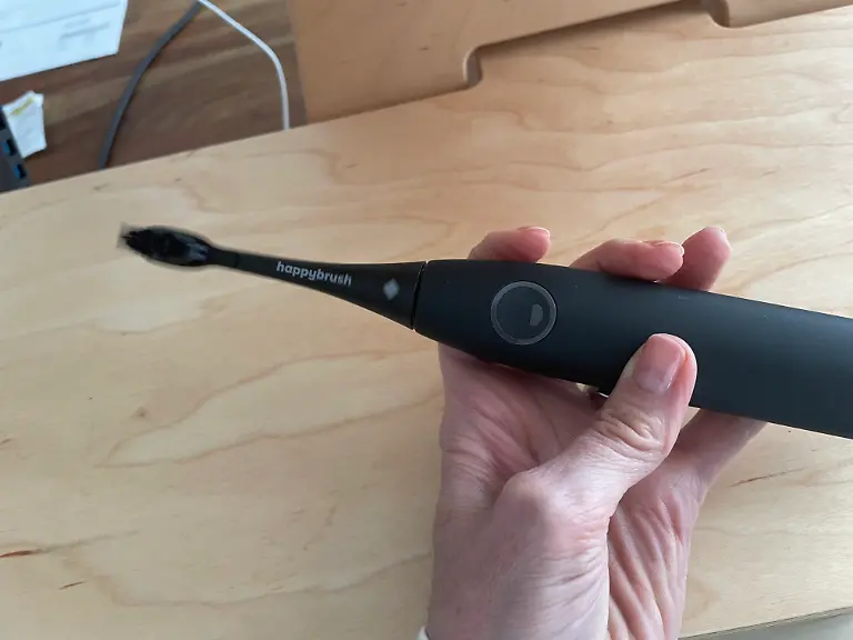 Test Schallzahnbürsten Modi HappyBrush klein